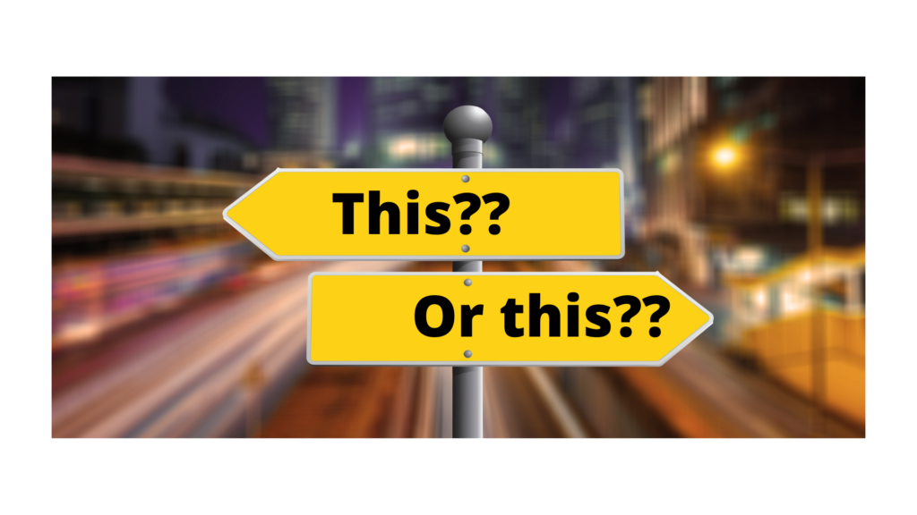 How to make the right decision?, Ajinkya Patale